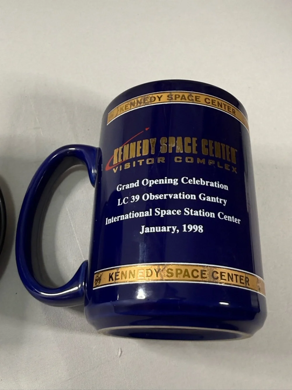 NASA Mug Set Kennedy Space Center 1998‎ Vintage Lot